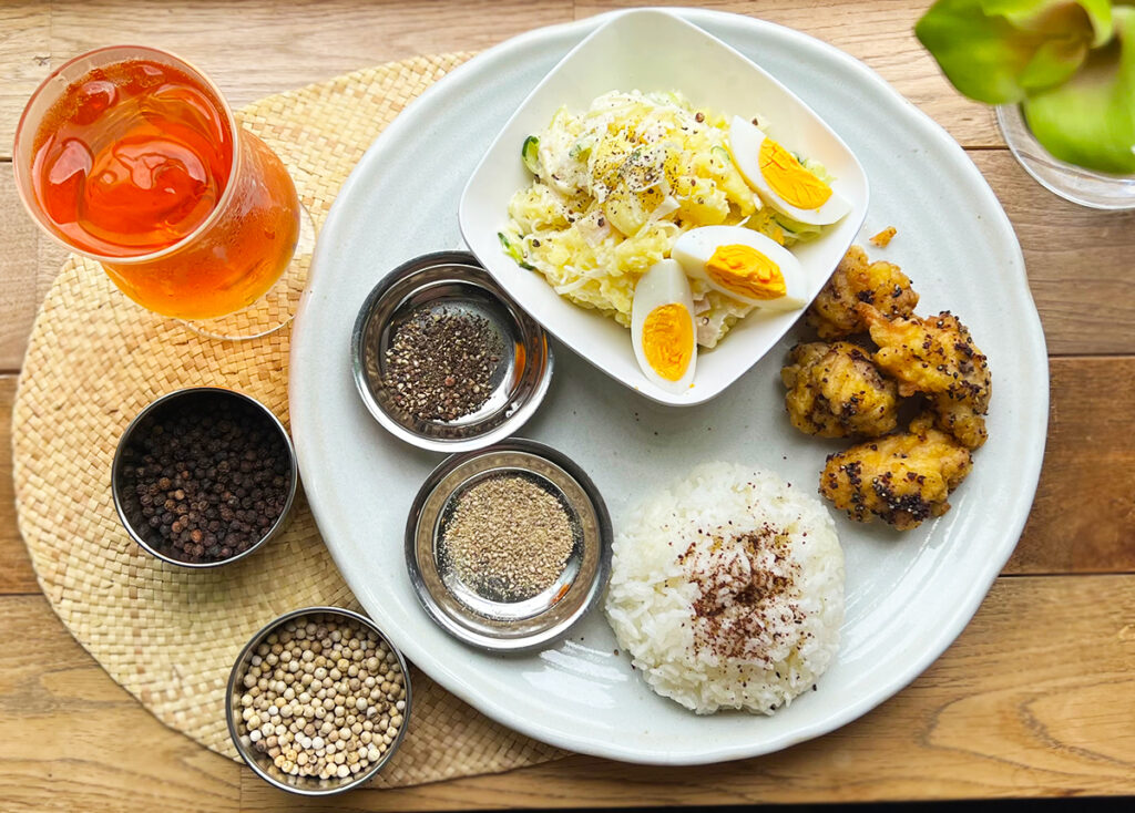 【イベントリポート】「スパイス探検!黒胡椒と白胡椒のポテサラ食べ比べ」