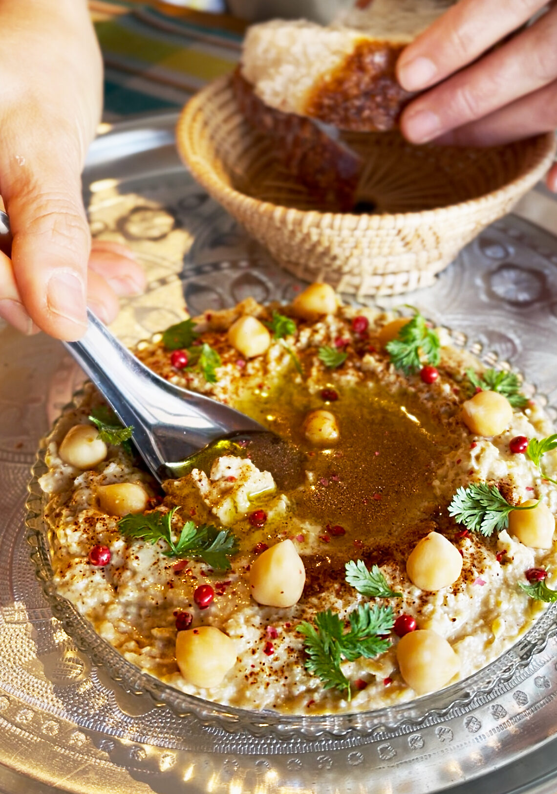 【クロックヒンレシピ】自家製「タヒニ」と「フムス」